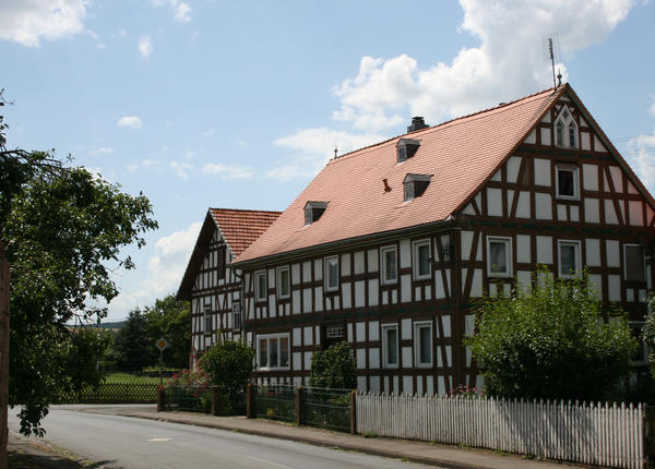 Bild vergrößern: Fachwerkhuser in Oberndorf