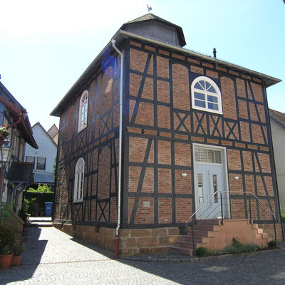 Bild vergrößern: Die ehemalige Synagoge in der Altstadt von Wetter