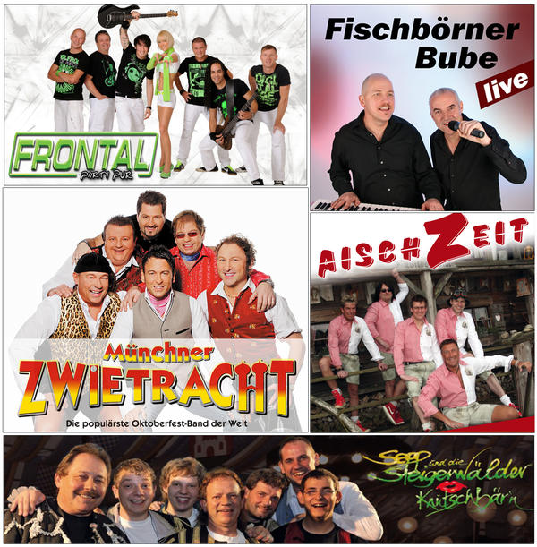 Bild vergr&ouml;&szlig;ern: GG Kollage Bands