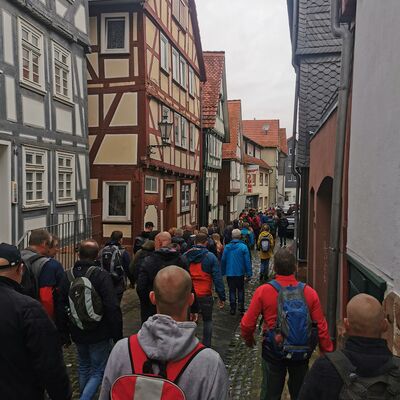 Bild vergr&ouml;&szlig;ern: Vorwanderung Ostgrenze 2021