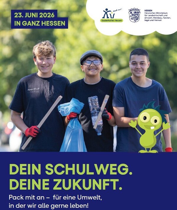 Bild vergr&ouml;&szlig;ern: sauberhafter schulweg titelfoto